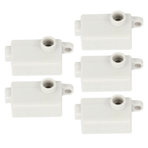 5pcs Quick Terminal Blocks T Type Copper Joint 60A 0.5-6mm²