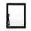 Touch Screen Digitizer Glass Assembly For iPad4Replacement Kit Front Panel With Home Button Camera Bracket Preinstalled Adhesive Compression 6