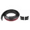 Πίσω αεροτομή Tailfin Universal Fit, μαλακό υλικό PU, αδιάβροχη προστασία, ρυθμιζόμενη 7