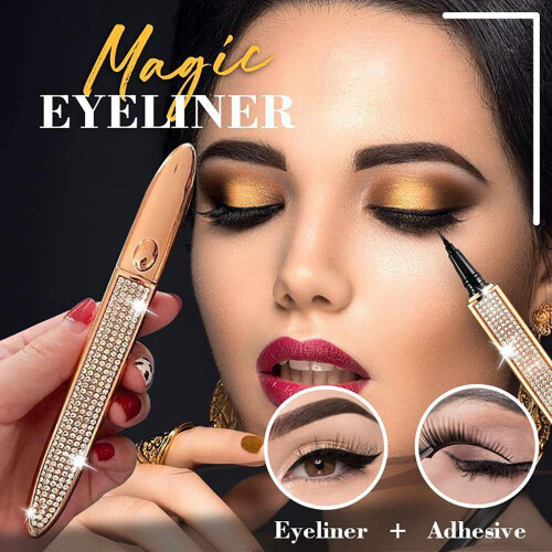 SelfAdhesive Waterproof Liquid Eyeliner Pen with Precise Fine Tip for LongLasting False Lashes 1
