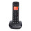 Telefono cordless compatto 400mAh x 2 NiMH, nero 7