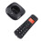 Telefono cordless compatto 400mAh x 2 NiMH, nero 1