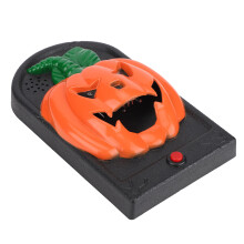 Spooky Sounds Halloween Doorbell With Light Up Eye And Terrifying Welcome Sound Effects Suitable For Escape Room Bar KTV And Halloween Decorations