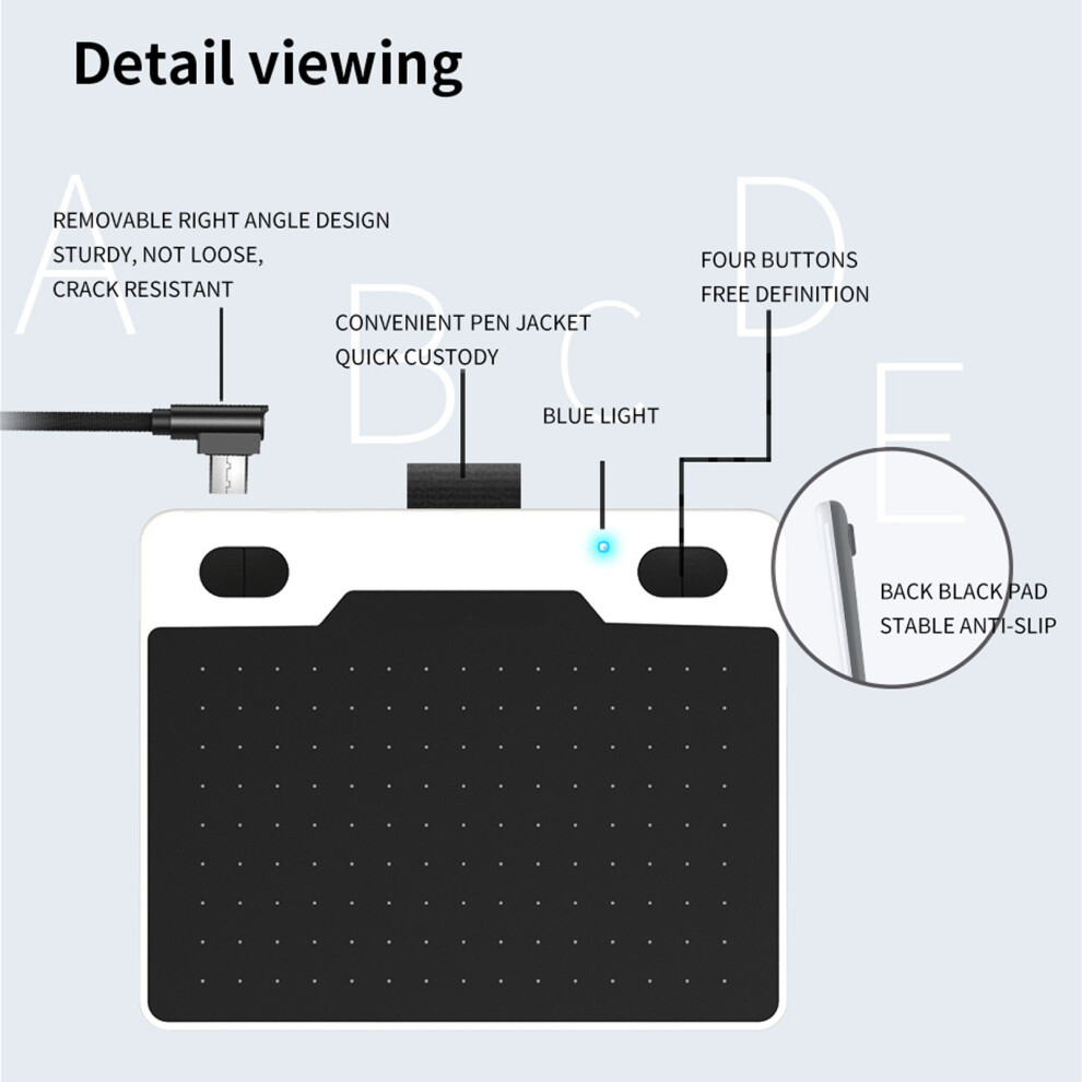 Smooth Drawing Tablet 8192 Levels 7806371645757