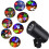 Outdoor Decorative Projector, Simple Assembly for Easy Decorating, Festive Atmosphere Creator with Interchangeable Gobo Patterns 7