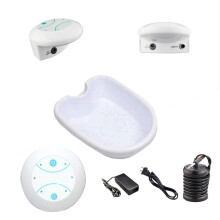 One Key ON OFF Ionic Foot Bath Detox Machine, Plug and Play Foot Spa Bath for Home Use with30Minute Timer Supports Arthritis Relief and Physical