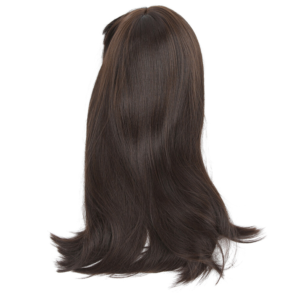 Unisex Heat Resistant Ponytail Extension, High Temperature Fiber Reversible Curly Ponytail Extension Dual Use Clip In Hair Extension Instant Hairstyle