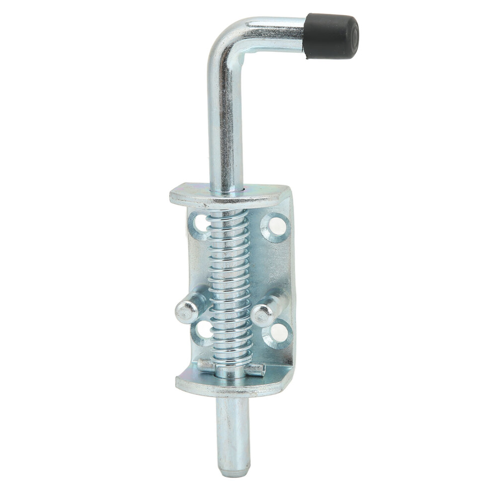 Gate Latch Lock With Spring Mechanism, Adjustable Installation Barrel Bolt With Rust Resistant Carbon Steel, Easy To Install Gate Closure System For 9437117409227