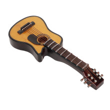 Resin Miniature Guitar Magnet 8.5cm Fridge Decoration Musical Instrument