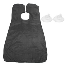 Non-Stick Surface Waterproof Shaving Cloth Beard Bib Easy to Use Keep Sink Clean Adjustable Neck Strap Beard Catcher Apron Portable Design Travel