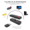 Wireless Audio Adapter With Bluetooth5.0, Low Latency Bluetooth Dongle For PS4Switch Mini Size High Quality Sound Multi Device Compatibility Stable 7