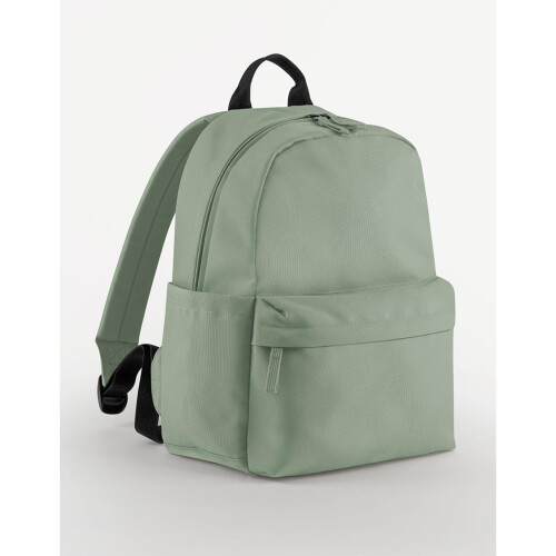 BagBase (One Size, Dusty Green) Bagbase Premium Mini Recycled Backpack
