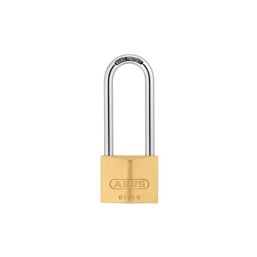 Abus Mechanical 65 Series Brass Padlock 5063750565651