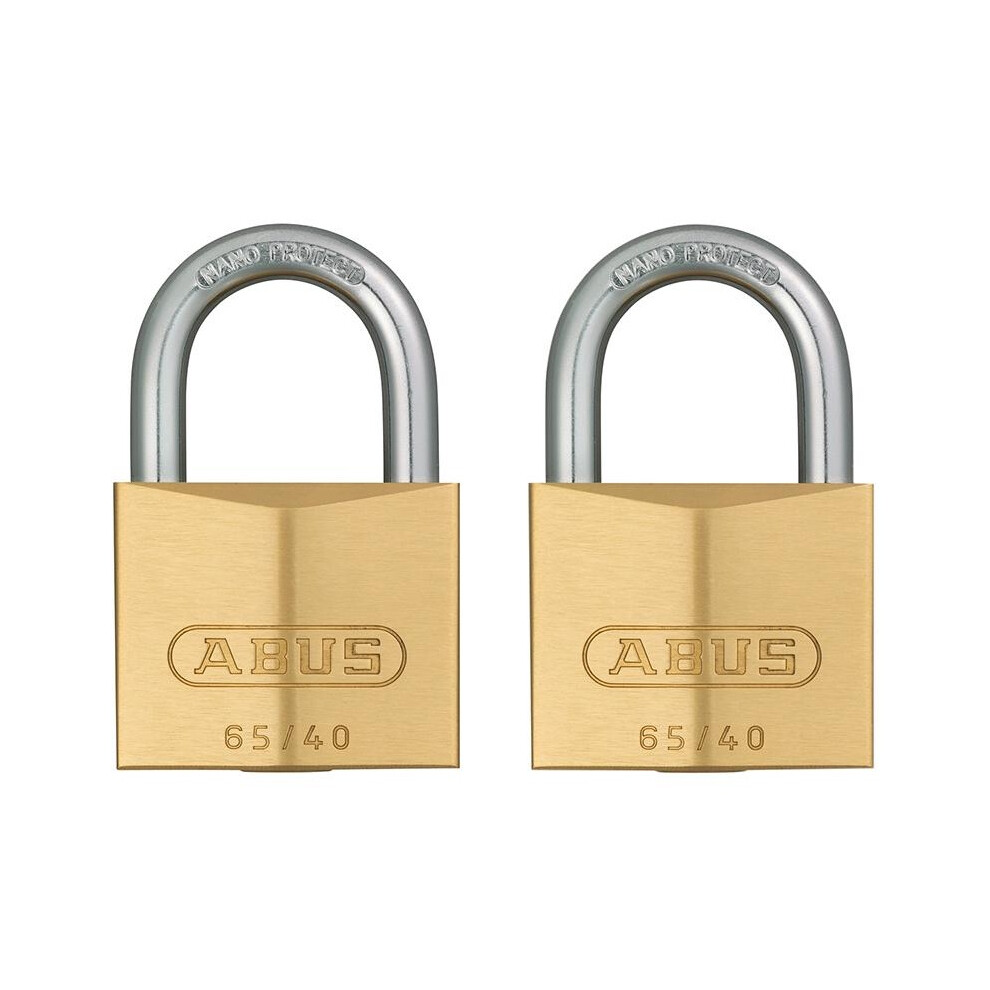 Abus Mechanical 65 Series Brass Padlock 5063750515533
