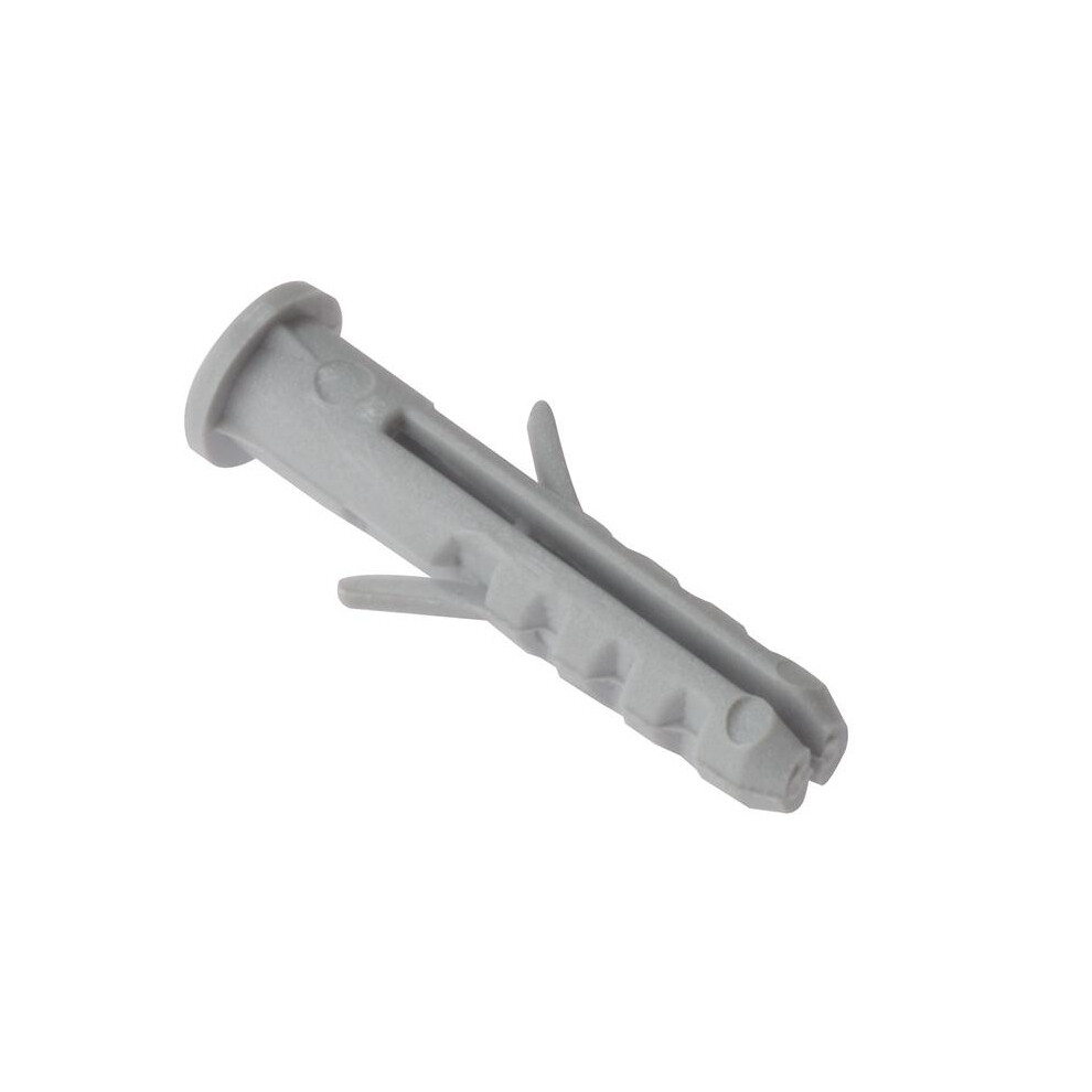 Forgefix Expansion Wall Plugs, Nylon, Rimmed