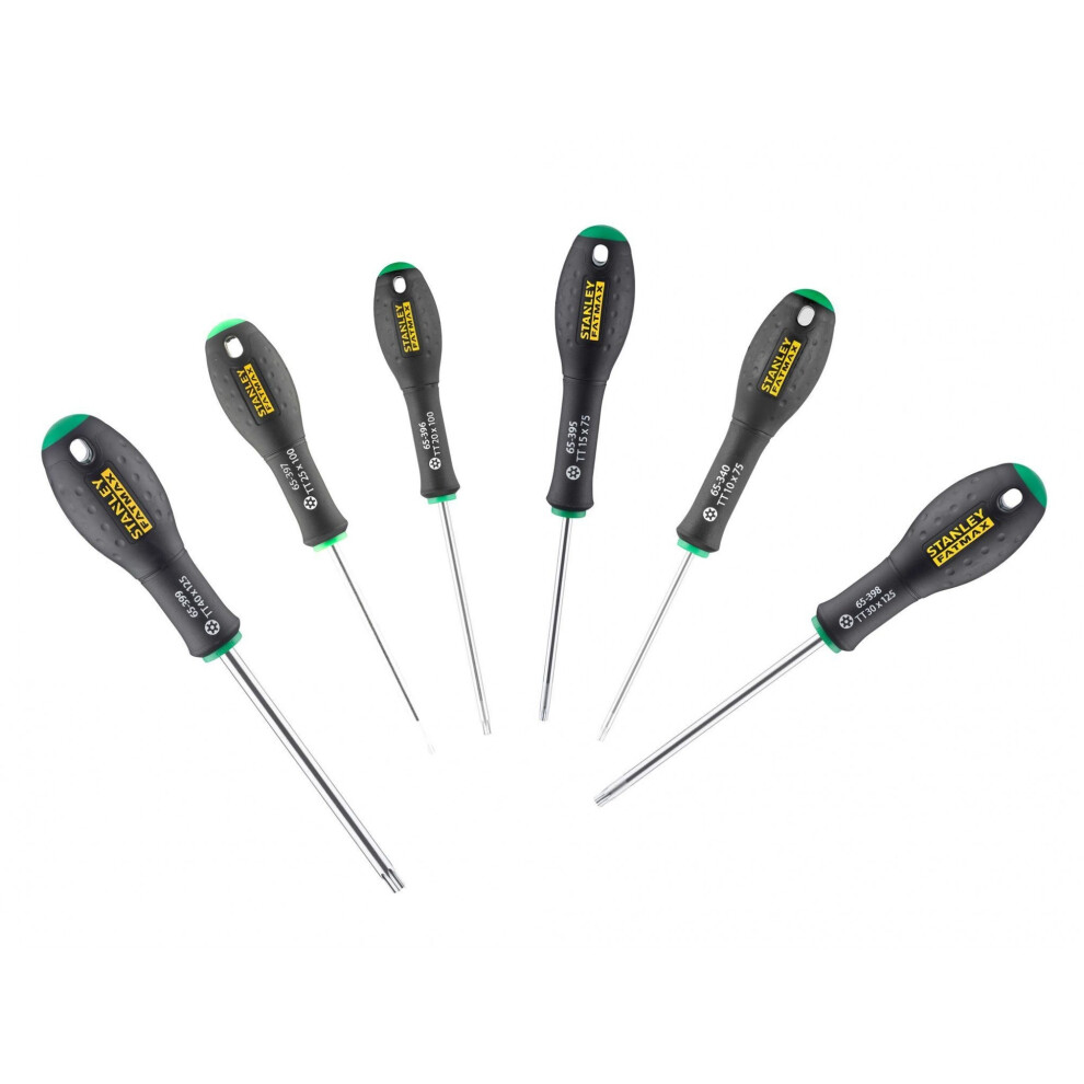 Stanley Unisex Multicolor Fatmax Screwdriver Set, Piece Size 6 - Image 2