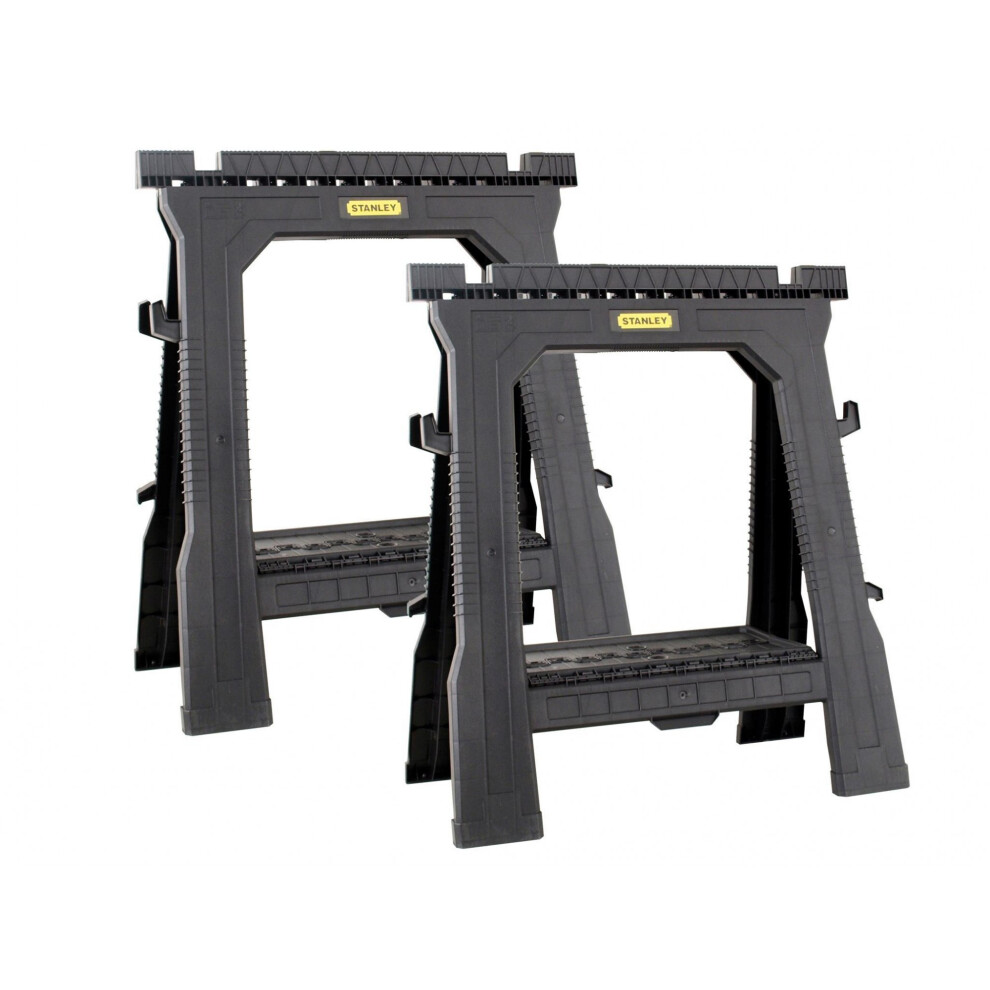 Stanley Hand Tools Folding Sawhorses (Twin Pack) 5063750868707