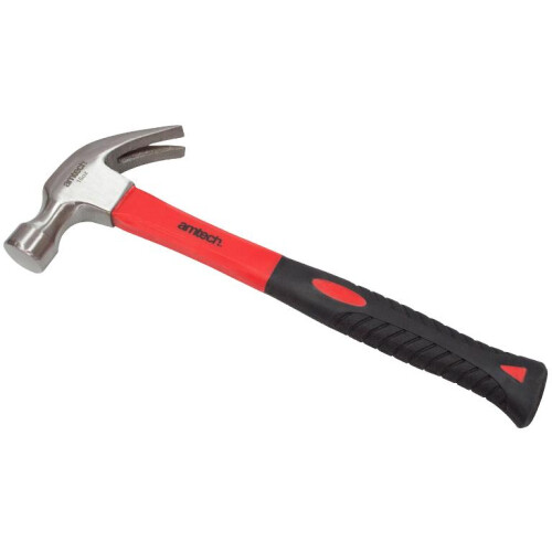 Amtech Claw Hammer Fibreglass Shaft 16oz