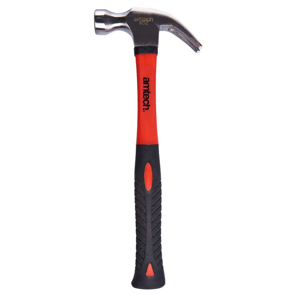 Amtech Claw Hammer Fibreglass Shaft 8Oz 5063750890197