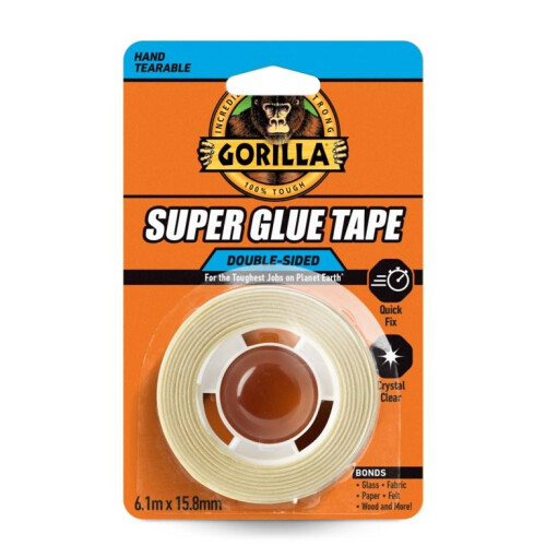 Gorilla Gorilla Super Glue Tape
