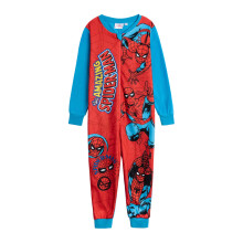 (18-24 Months, Red) The Amazing Spider-Man Boys Logo All-In-One Nightwear