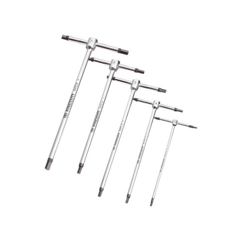 Facom Facom T-handle Metric Hexagon Key Set, 5 Piece