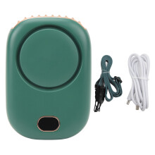 Mini Bladeless Neck Fan USB Charging Hands Free With Flexible Bracket And Adjustable Lanyard Portable Personal Fan For Outdoor Travel3Speed Modes