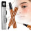 Waterproof Microblading Eyebrow Pencil with Microfork Tip, Light Brown LongLasting Natural Brow Pen 1
