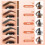Microblading Eyebrow Pencil Waterproof with Precise MicroFork Tip for Natural LongLasting Brows Dark Brown 5