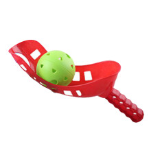 Scoop Ball Set Catching Game Trackball Sport Lacrosse Racket for Kids & Adults