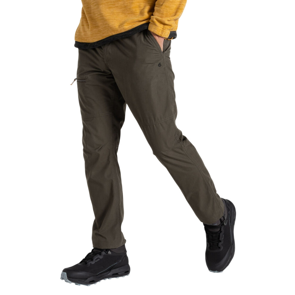 New Craghoppers Men's (42R, Woodland ) Brisk Hiking Trousers Green