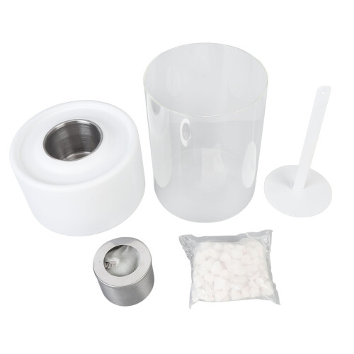 Cheminée de table blanche 10  12  23 cm 3,9  4,7  9,1 po 2