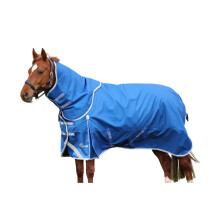 (6' 6", Blue) Shires Highlander Original 200g Horse Turnout Rug & Neck Cover