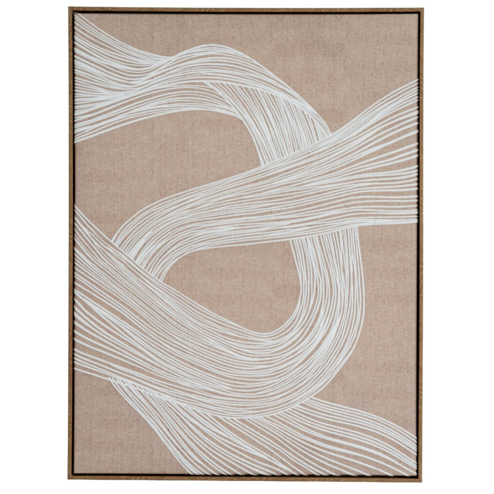 Hill Interiors Clayre Line Art Framed Canvas Print