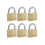 Master Lock Master Lock Solid Brass Padlocks Double Lever 1