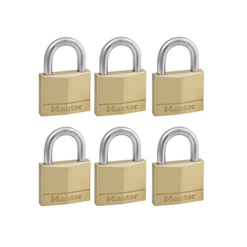 Master Lock Master Lock Solid Brass Padlocks Double Lever