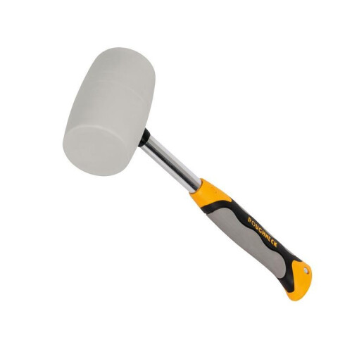 Roughneck Roughneck White Rubber Mallet, Non-marking