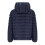 Diesel (S, Navy Blue) Diesel Mens Plain Hooded Jacket 2