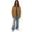 Diesel (M, Brown) Diesel Mens Plain Hooded Jacket 2