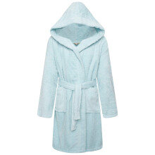 (7-8 Years, Light Blue) Keanu Childrens/Kids Cotton Dressing Gown