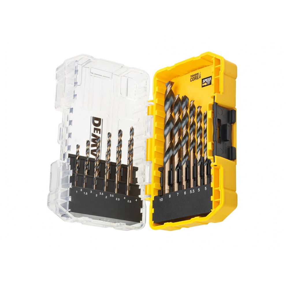Dewalt Power Tools Dt70728 Black&Gold Hss Drill Set, 19 Piece - Multi Colour - Image 2