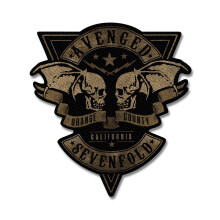 Avenged Sevenfold Orange County Cut Out Patch