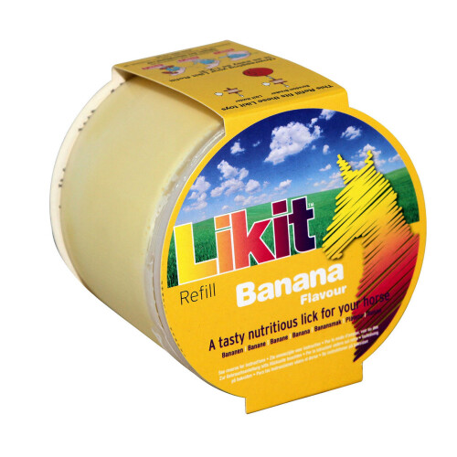 (650g, Banana) Likit Salt Lick (12 Pack)