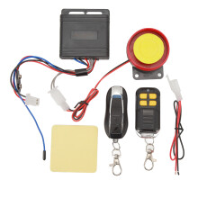 Motorrad-Alarmsystem mit Fernstartfunktion, Notfallalarm, wasserdichtes Design, einstellbarer Stoßsensor, Diebstahlschutz, universelle Passform