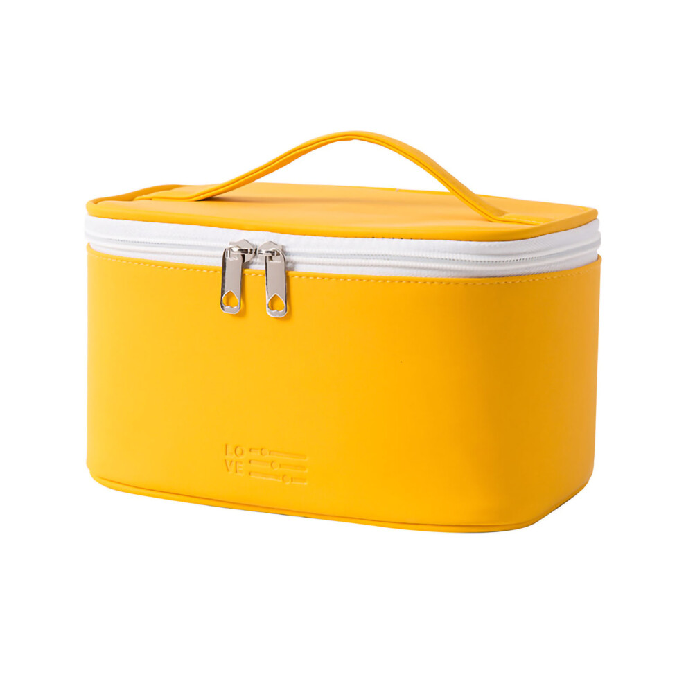 Fashionable Design Durable Fabric Travel Cosmetic Bag With Multiple Compartments Waterproof Material Stylish Lightweight Makeup Organizer For On The