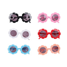Bridal Party Gift Flower Shaped Sunglasses For Kids UV400Protection Lightweight Design With Flexible Spring Hinges Durable Rubber Frames Suitable