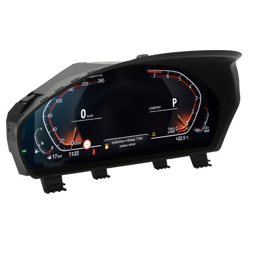Vehicle Information Display LCD Instrument For Car Digital Dash Cluster Smart Dashboard HD Screen Plug And Play Linux System Multiple Interfaces Non 2