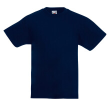 (14-15 Years, Deep Navy) Fruit Of The Loom Childrens/Teens Original Short Sleeve T-Shirt