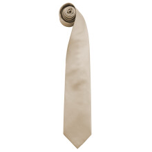 (One Size, Khaki) Premier Mens “Colours” Plain Fashion / Business Tie