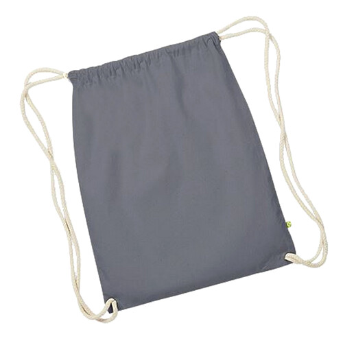 (One Size, Graphite) Westford Mill Earthware Organic Gymsac (13 Litres)